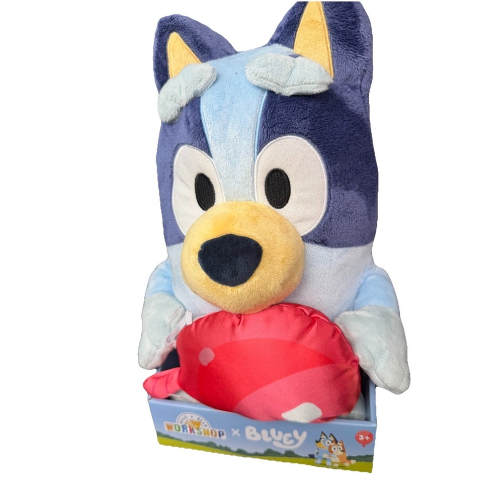 Build A Bear Workshop -Bluey the Dog w/ Balloon - 16 inch New With Tags